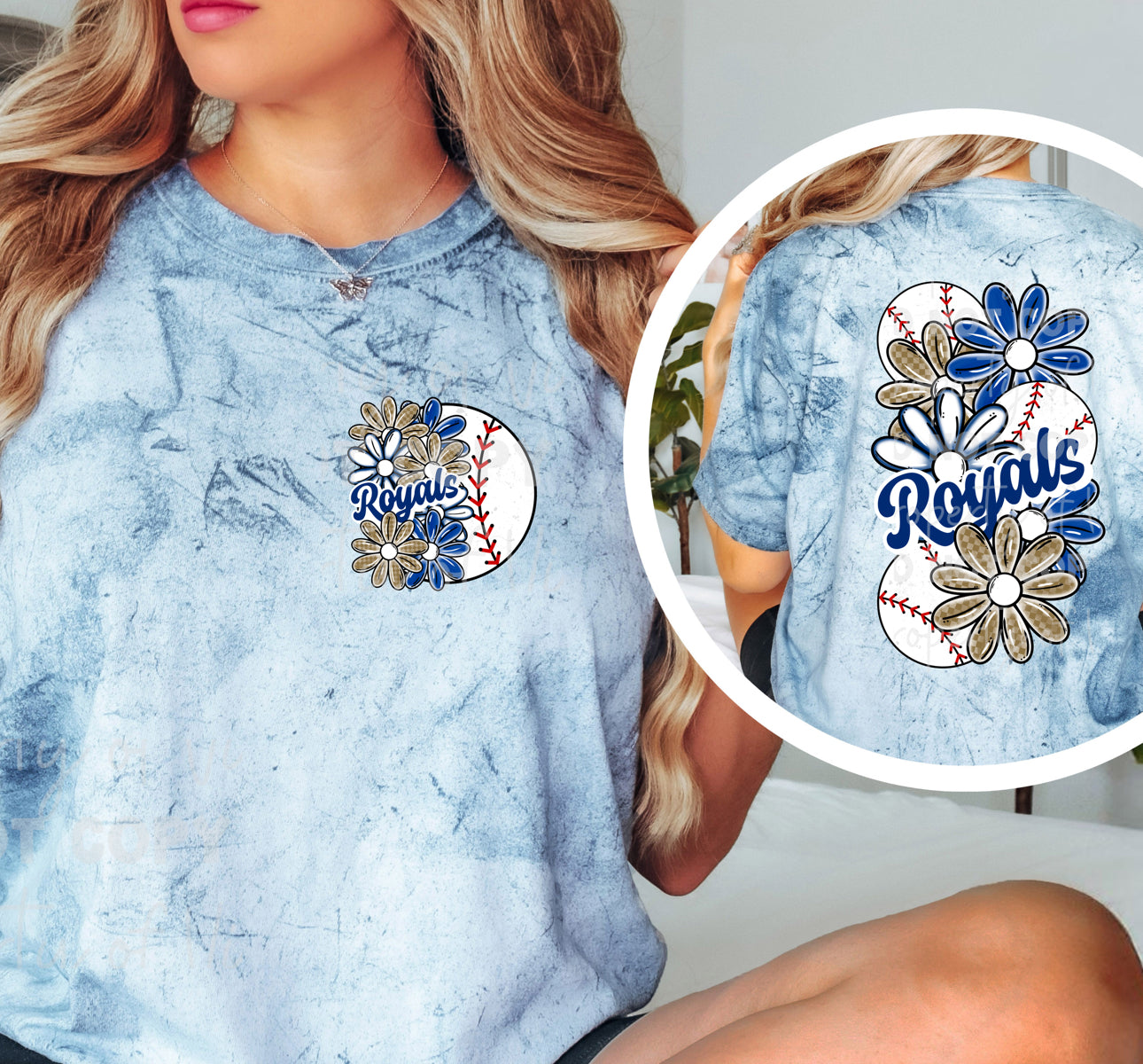 Kan Baseball Floral with pocket design