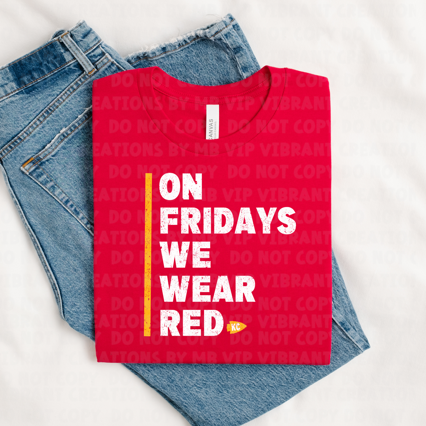 We wear... R E D
