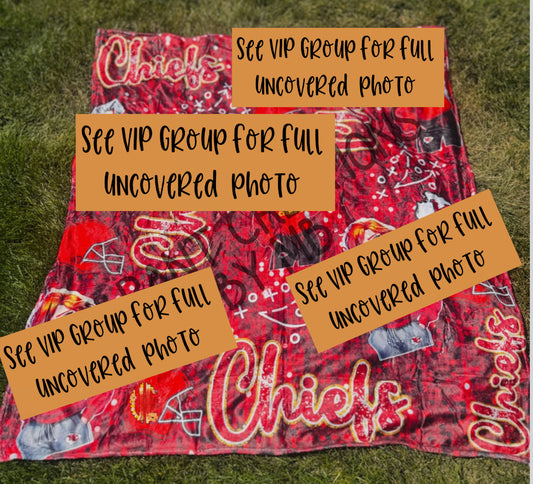 Exclusive KC Ice girlies blanket