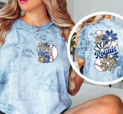 Kan Baseball Floral with pocket design
