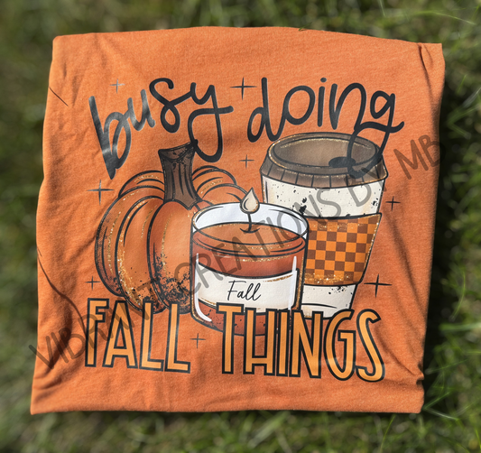 Busy doing Fall things